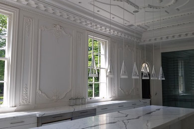 Home design - contemporary home design idea in Providence