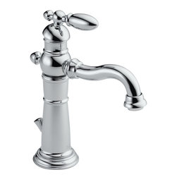 Delta Victorian&reg; Single Handle Centerset Lavatory Faucet - Bathroom Sink Faucets