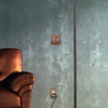 Copper Switchplate Double Toggle Switch Cover