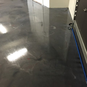 Oil, Cracks, Uneven Floor, Cold Weather, Unhappy Client