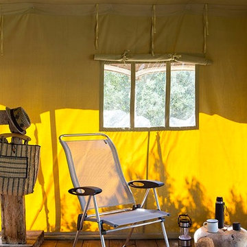 Cham'Elips Camping Armchair in Yurt
