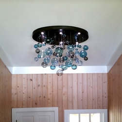 'Lake Michigan' Bubble Chandelier - Chandeliers