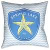 Spring Lake Decorative Pillow, 18"x18"