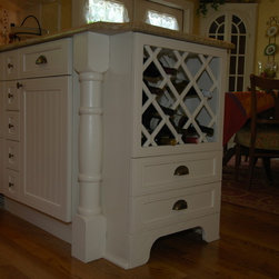 White Thermofoil - Kitchen Cabinetry