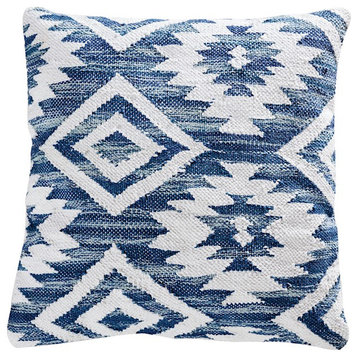 Elk Lighting Serranos 20X20 pillow Cover Only, Crema/Grey/Turquoise