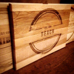 Rustic Logo Board - Cutting Boards