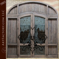 Heavenly Goat Brewing Co Grand Entrance Door - HGD899 - Front Doors