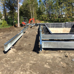 Multi-level Paverdeck Pool - Landscaping Stones And Pavers