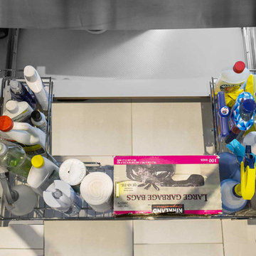 Under Sink Pull-Out Storage - Soft Close - For Private Viewing