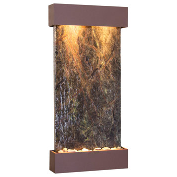 Whispering Creek Water Feature, Green Marble, Woodland Brown