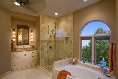 Bathroom - eclectic bathroom idea in Austin