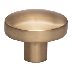 Top Knobs - Hillmont Knob 1 3/8 Inch Honey Bronze - Cabinet And Drawer Knobs
