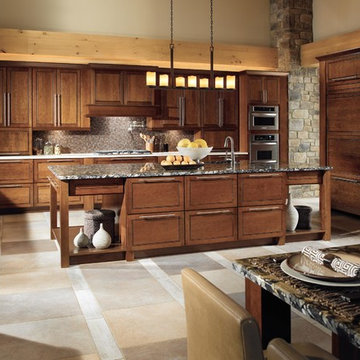 KraftMaid: Birch Raised Door In Cognac
