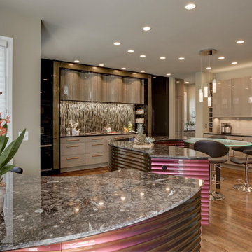 Leawood Kansas Modern Shimmer Kitchen