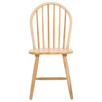 Newton Spindle Back Dining Chair, Set of 2, Natural