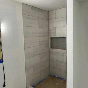 Current Canton water damaged main floor and Bathroom renovation
