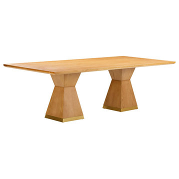 Nolan Natural Wood Dining Table