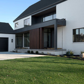 New Modern Colonial House