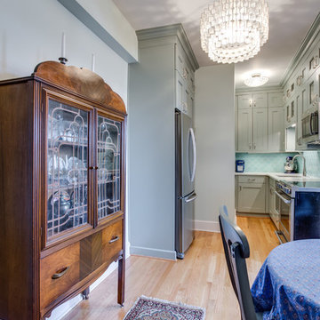 Historic D.C. Condo Kitchen