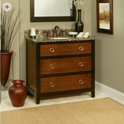 Customize Solid Wood Bathroom Vanity- - Products