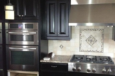 Elegant kitchen photo in Other