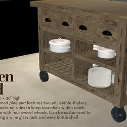 Designed Furniture - Kitchen Islands And Kitchen Carts