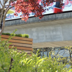 Modern Bench & Planter - Products