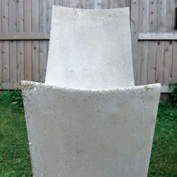 Zachary A. Design Lightweight Fiberglass Outdoor Furniture - Outdoor Lounge Chairs