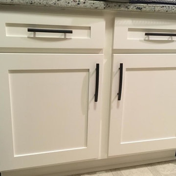 Shaker-Style Kitchen Cabinet Refinishing