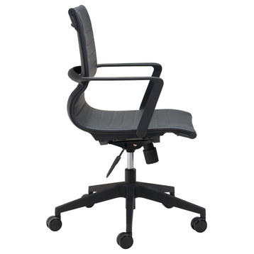 Pierce Office Chair Black, Black