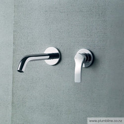 Lissoni Wall Mount Basin Mixer - Bathroom Sink Taps