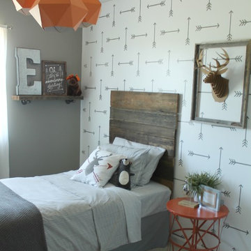 Rustic boys room