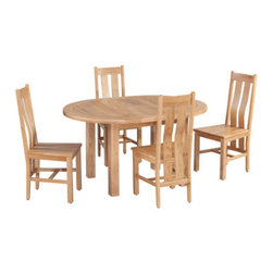 Rancho Wood Seat Solid Oak Chair - Products