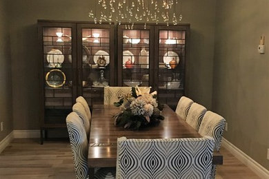 Dining room - eclectic dining room idea in Phoenix
