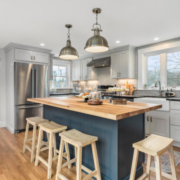 Pine Kitchen + Bath Remodel--Holliston, Massachusetts