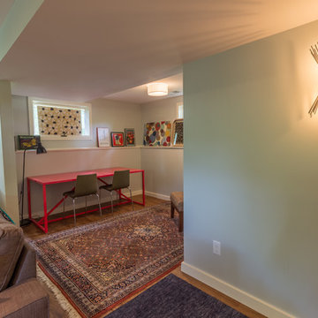 Project 2966-1 Mid-Century Modern Kitchen + Mudroom + Basement Remodel