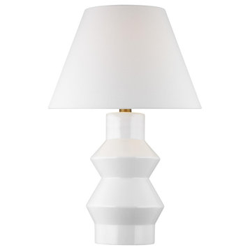 Abaco Large Table Lamp, Arctic White