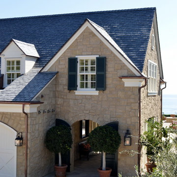 Pennsylvania Stone Farmhouse in Malibu, CA