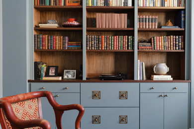 Home design - contemporary home design idea in Dallas