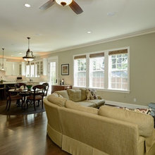 open living room concept