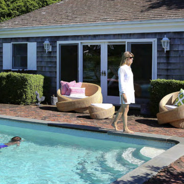 Pool House at Long Island