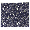 Blue Space Throw Blanket, Twin