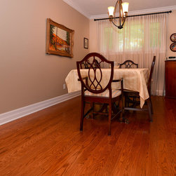 Traditional Look with a Modern Twist - Hardwood Flooring