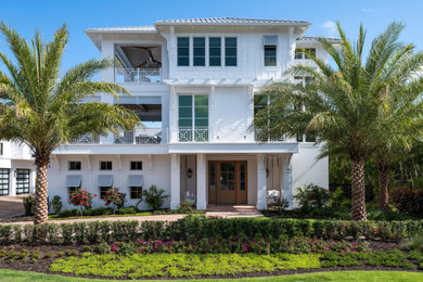 Inspiration for an exterior home remodel in Miami