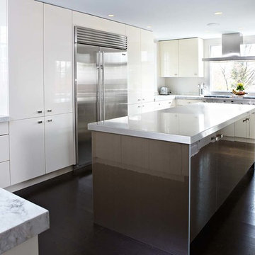 Open floor plan kitchen renovation