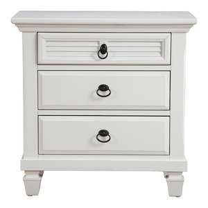 Kasey Drawer Nightstand Traditional Nightstands And Bedside Tables By Homesquare
