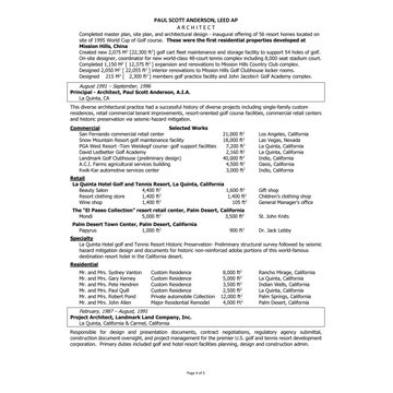 Paul Scott Anderson - General Resume, Pg. 4