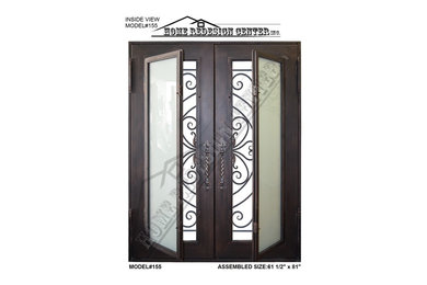 New wrought iron doors, model#155