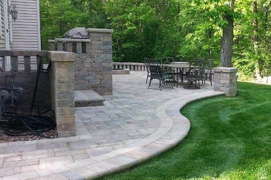 Stone Hardscaping Project