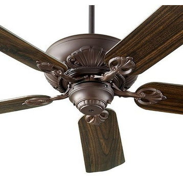 Chateaux 60 in. Indoor Ceiling Fan, Oiled Bronze